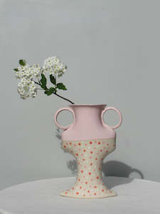 Little Moment - Pink Polka Dot Vessel