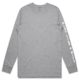 Grey Long Sleeve Tee | Free Shipping