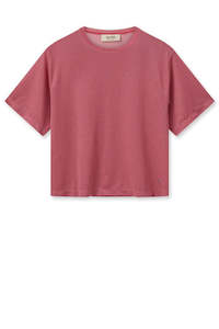 Clothing: Mos Mosh Kit Ss Tee - Camelia Rose