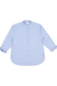 Leon & Harper Chiya Shirt Blue