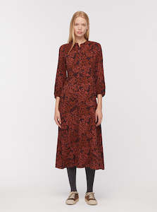 Nice Things Paloma Midi Dress - Tree Seed Print