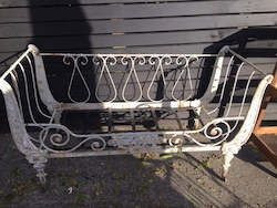 Sofas Chaise: French Iron Daybed  SOLD