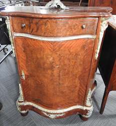 Italian Burr Walnut Credenza