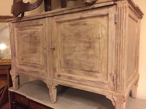 Bedroom Furniture: Whitewashed Sideboard