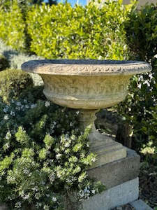 Outdoor: Italian Stone Jardiniere/Garden Pot