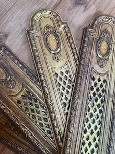 Architectural Items: Italian Brass Door Push Plates