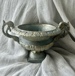 French Cast Iron Urn