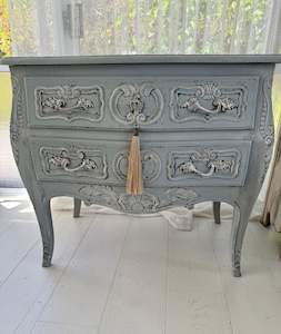 French Oak Dresser with Appliqué