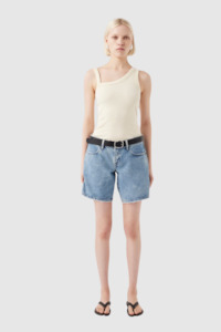 Outland Denim - Kira Low Bermuda Short - Heirloom