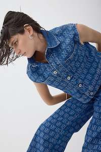 Outland Denim - Rosie Sleeveless Shirt - Icon Dusk