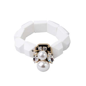 Jewelled Bee Stretch Bracelet