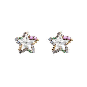 Pastel Star Studs