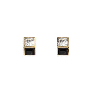 Cubic Crystal Stud Earrings