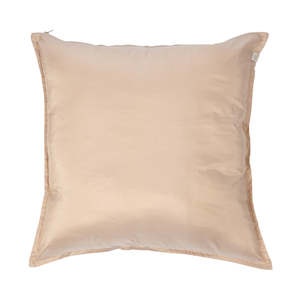 Silk Cushion Cover in Nude