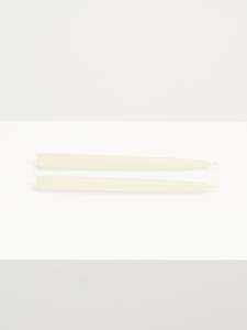 Ivory | Tapered Candle Pair