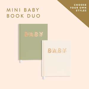 Baby Book Duo Bundle (Mini)