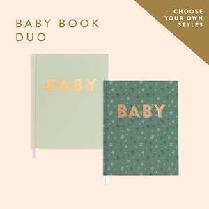 Baby Book Duo Bundle (Large)