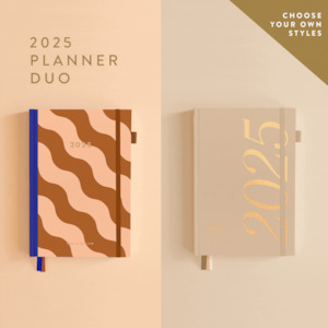 Soft furnishing wholesaling: 2025 Planner Duo Bundle