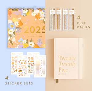 2025 Ultimate Calendar + Planner Bundle - Creme