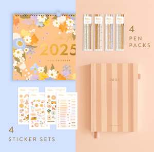 2025 Ultimate Calendar + Planner Bundle - Corsica