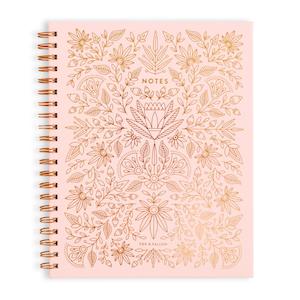 Rose Quartz Large Spiral Notebook - SECONDS