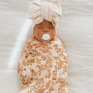 Sweet Pea Organic Muslin Wrap Swaddle - SECONDS