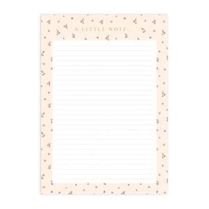 Soft furnishing wholesaling: Birch A5 Lined Notepad