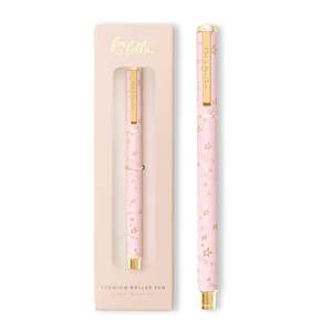 Pink Stardust Roller Pen