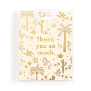 Thank You Desert Palms Greeting Card Boxed Set - PRE-ORDER (ARRIVING FEBRUARY)