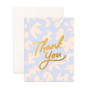 Thank You Helios Powder Greeting Card