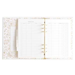 Soft furnishing wholesaling: Wedding Planner Additional Pages - Guest List Section