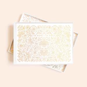 Wedding Guest Book Boxed