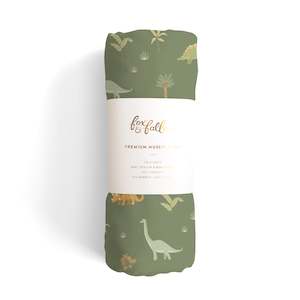 Dinos Organic Muslin Wrap Swaddle - SECONDS