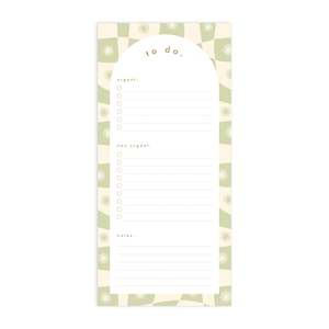 Sage Warp DL To Do List Magnet Notepad