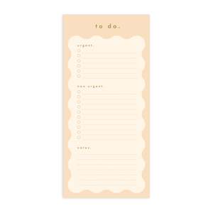 Caramel Wiggle DL To Do List Magnet Notepad