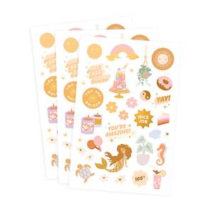 Soft furnishing wholesaling: Empower Sticker Set