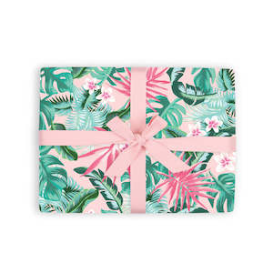 Aloha Gift Wrap Flat Sheet - 12 Sheet Pack