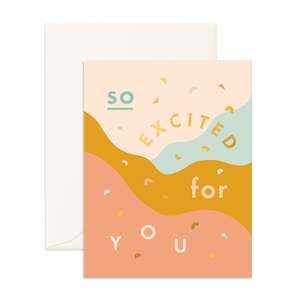 So Excited Still Life Greeting Card - PRE-ORDER (ARRIVING FEBRUARY)