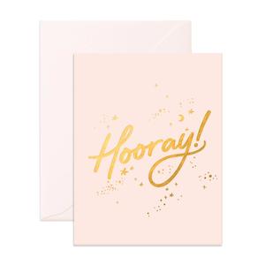 Soft furnishing wholesaling: Hooray Stars Greeting Card