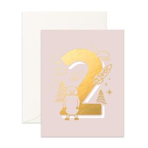 Soft furnishing wholesaling: No. 2 Animals Greeting Card