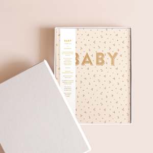 Baby Book Broderie Boxed - PRE-ORDER (ARRIVING MAY)