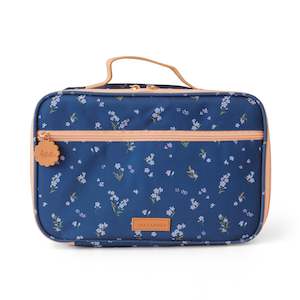 Soft furnishing wholesaling: Forget-Me-Not Large Lunch Bag - (PREORDER - 7 FEB)