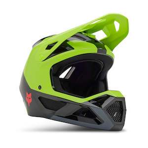 Fox Youth Rampage Barge Helmet Mips Ce [flo Yellow]