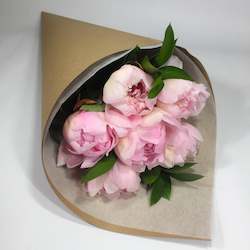 Florist: Six Peonies Bouquet