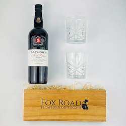 Florist: Taylor's Port and Tumblers Gift Box