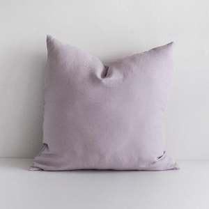 Lilac Linen Cushion Cover