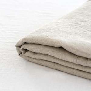 Natural Linen Fitted Sheet