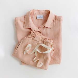 Peach Summer Pyjama Set