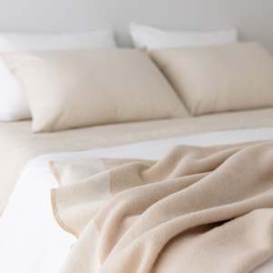 All Wool: Pampas Wool Blanket/Throw