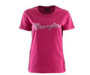 Wrangler Lasso Tee Shirt Womans